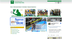 Desktop Screenshot of carranqueesdeporte.com